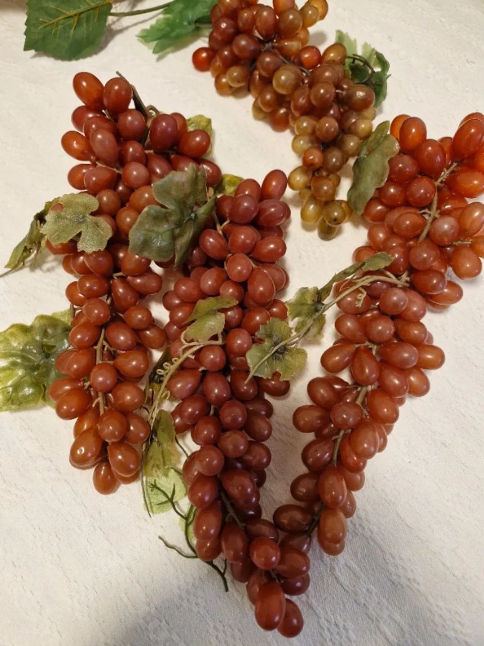 Cachos de uvas para decoração