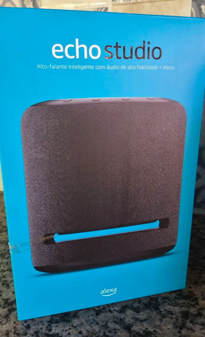 Amazon Echo Studio - Perfeito estado - Com caixa original