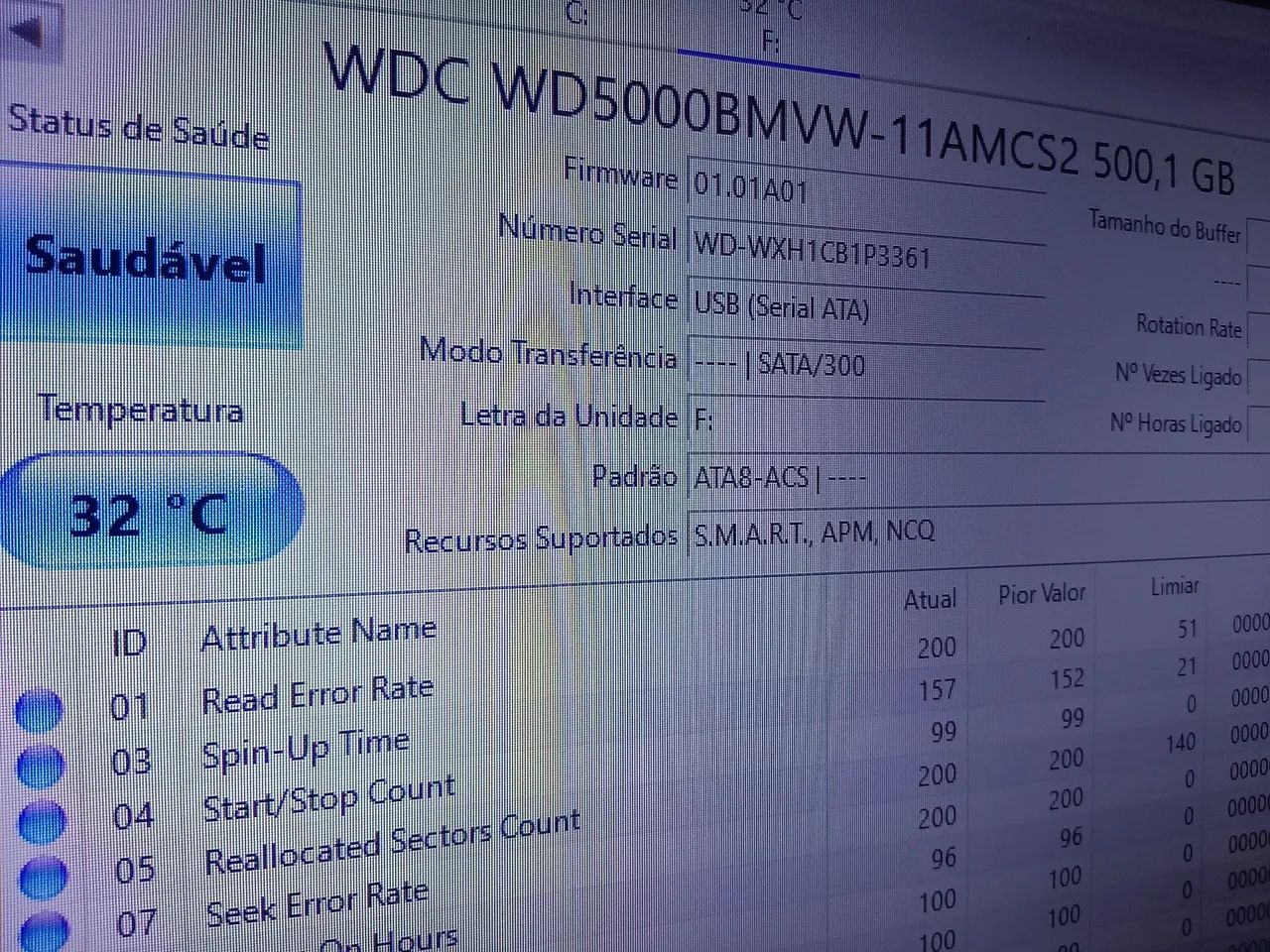 HD NOTEBOOK 500GB SAMSUNG 100% - Foto 5