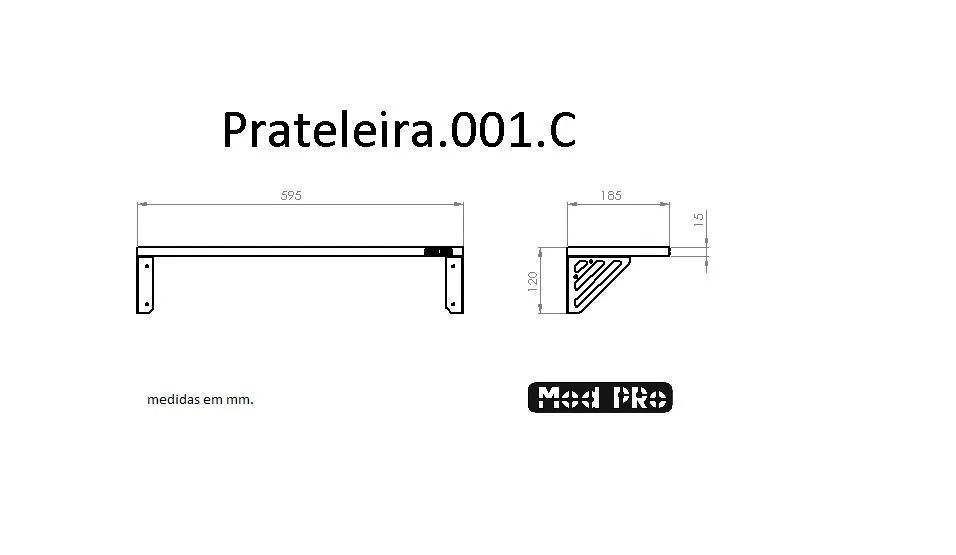 Prateleira industrial Mod Pro - Foto 2