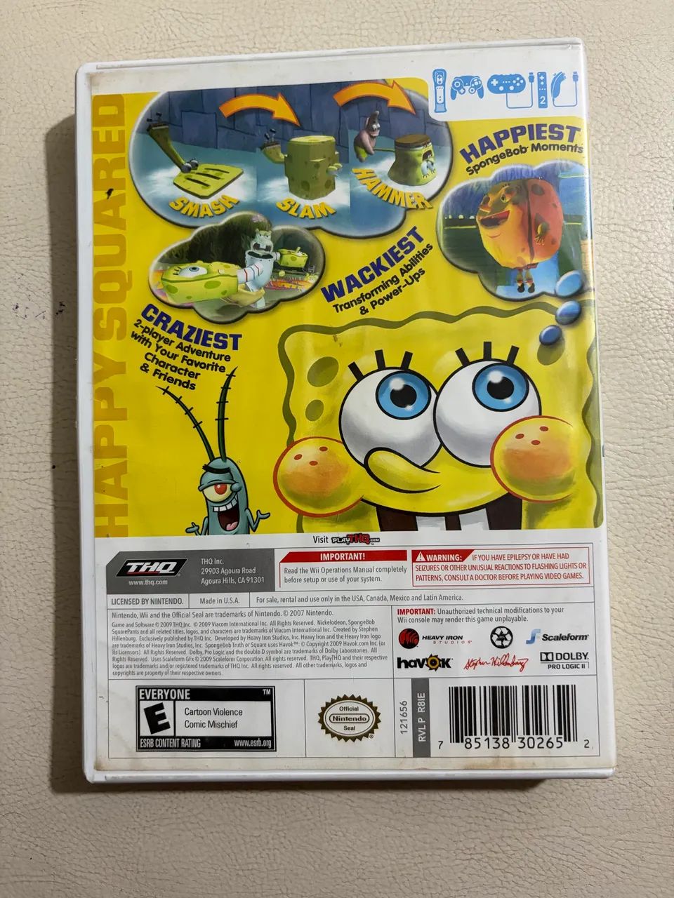 SpongeBobs Truth or Square - Nintendo Wii - Foto 3