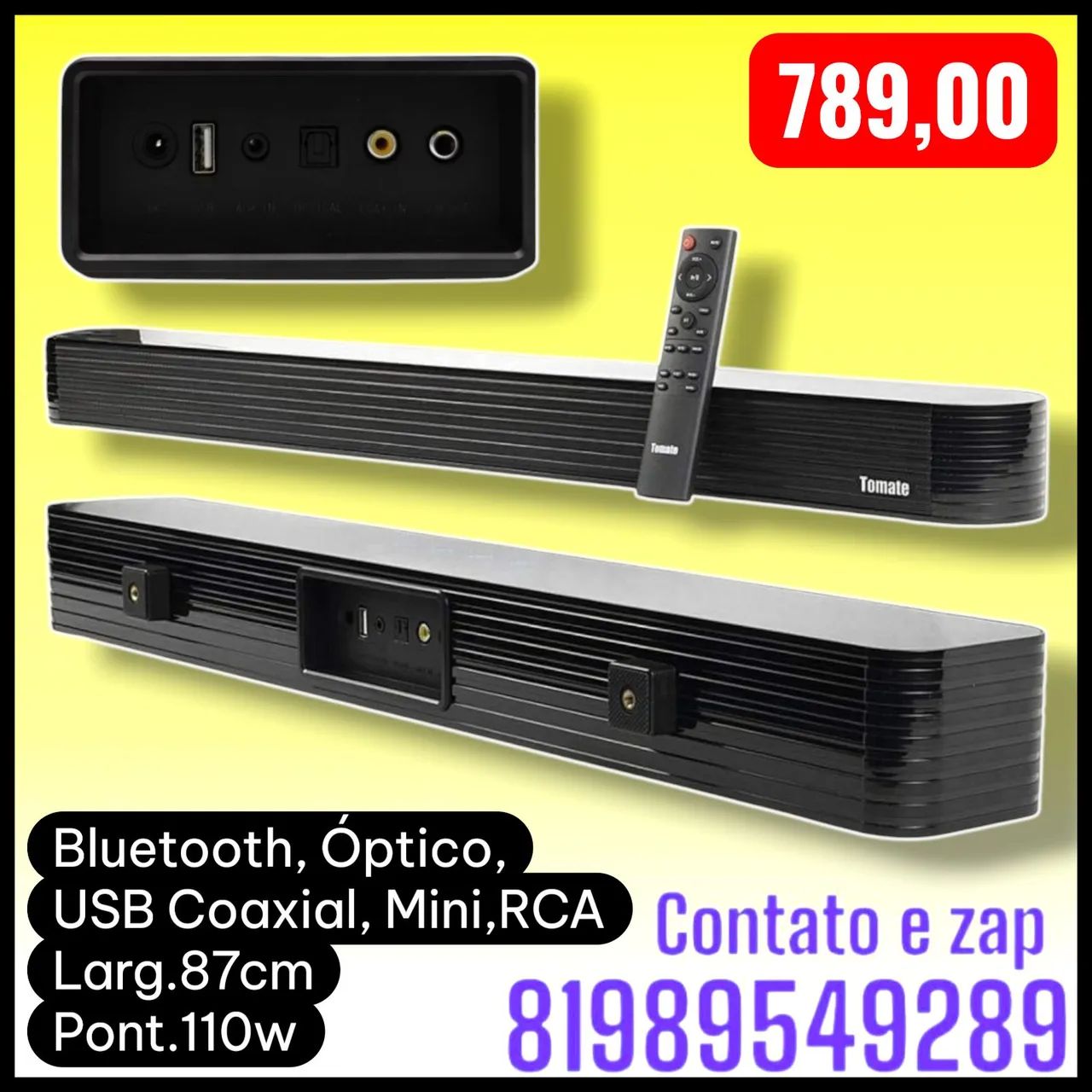 Sond bar da tomate 110w