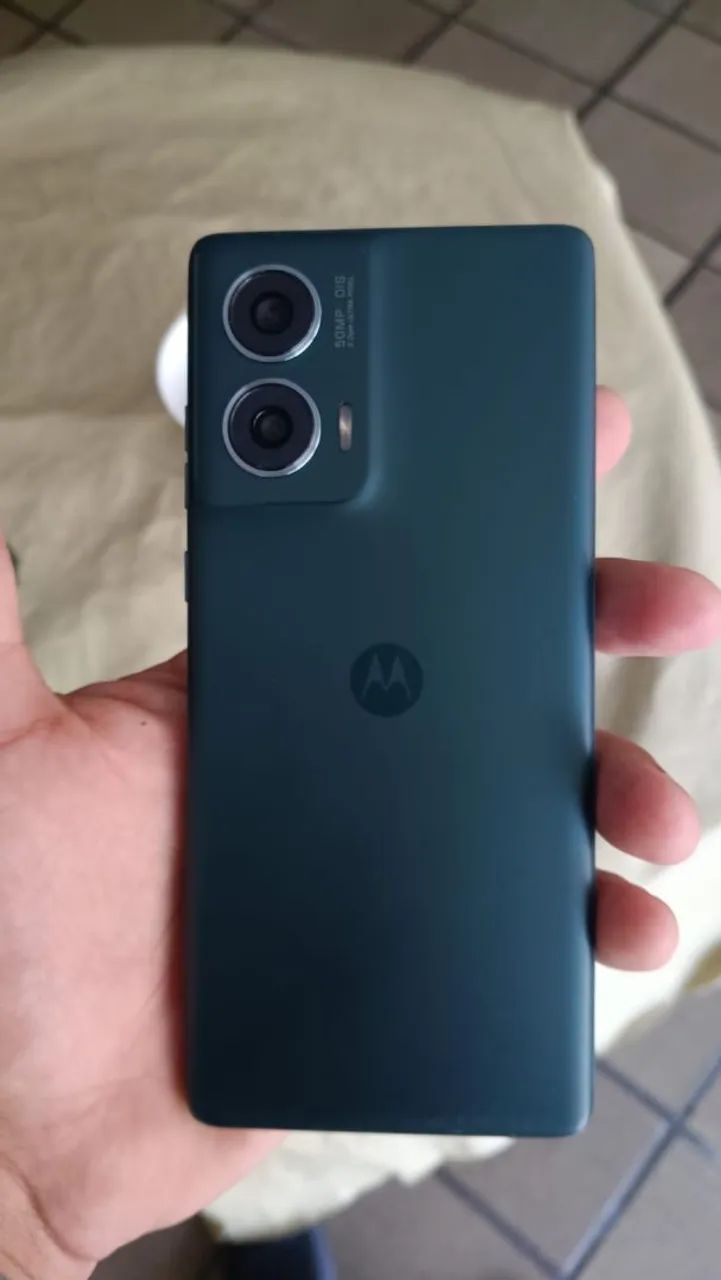 Celular Motorola Edge 50 fusion (azul) - Foto 2