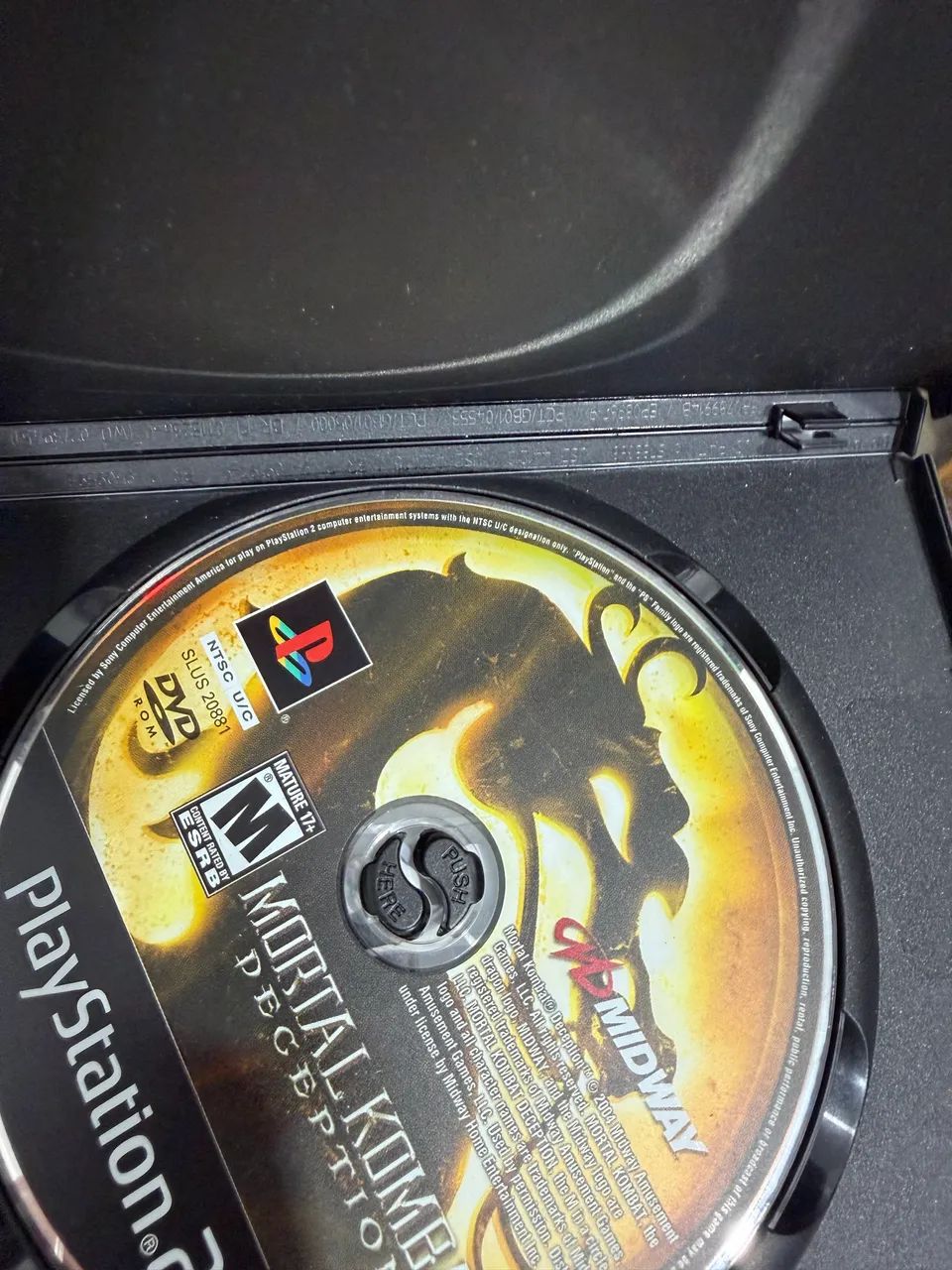 Mortal kombat deception ps2 original colecionador - Jogos de Vídeo