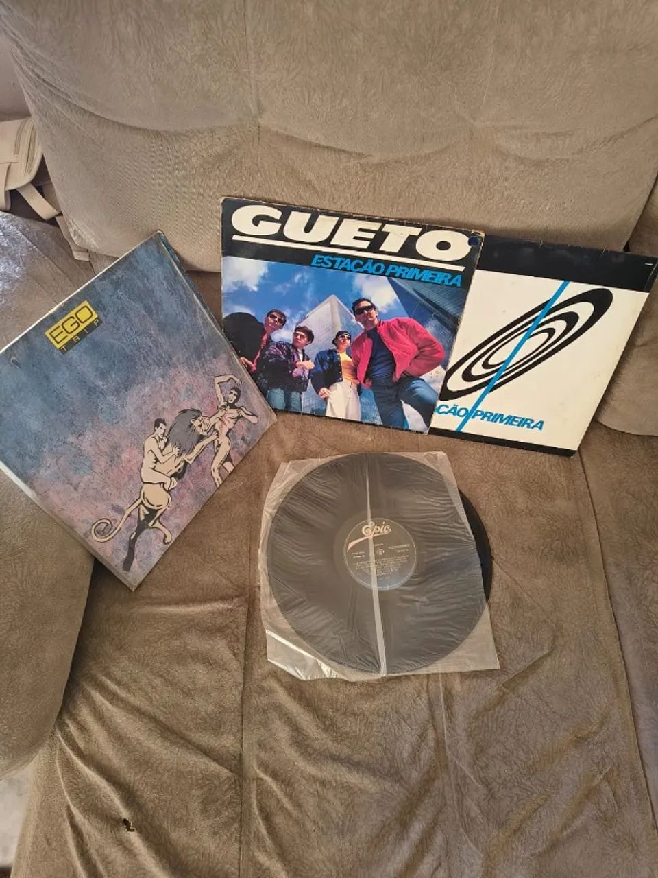 Coleção 2 Discos de Vinil - Gueto e Egotrip - Foto 4