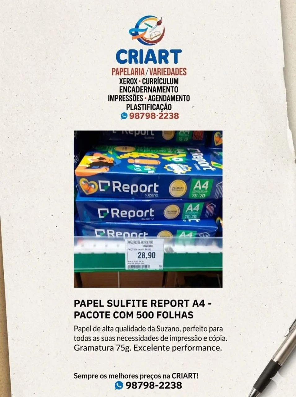 Papel A4  - Foto 2