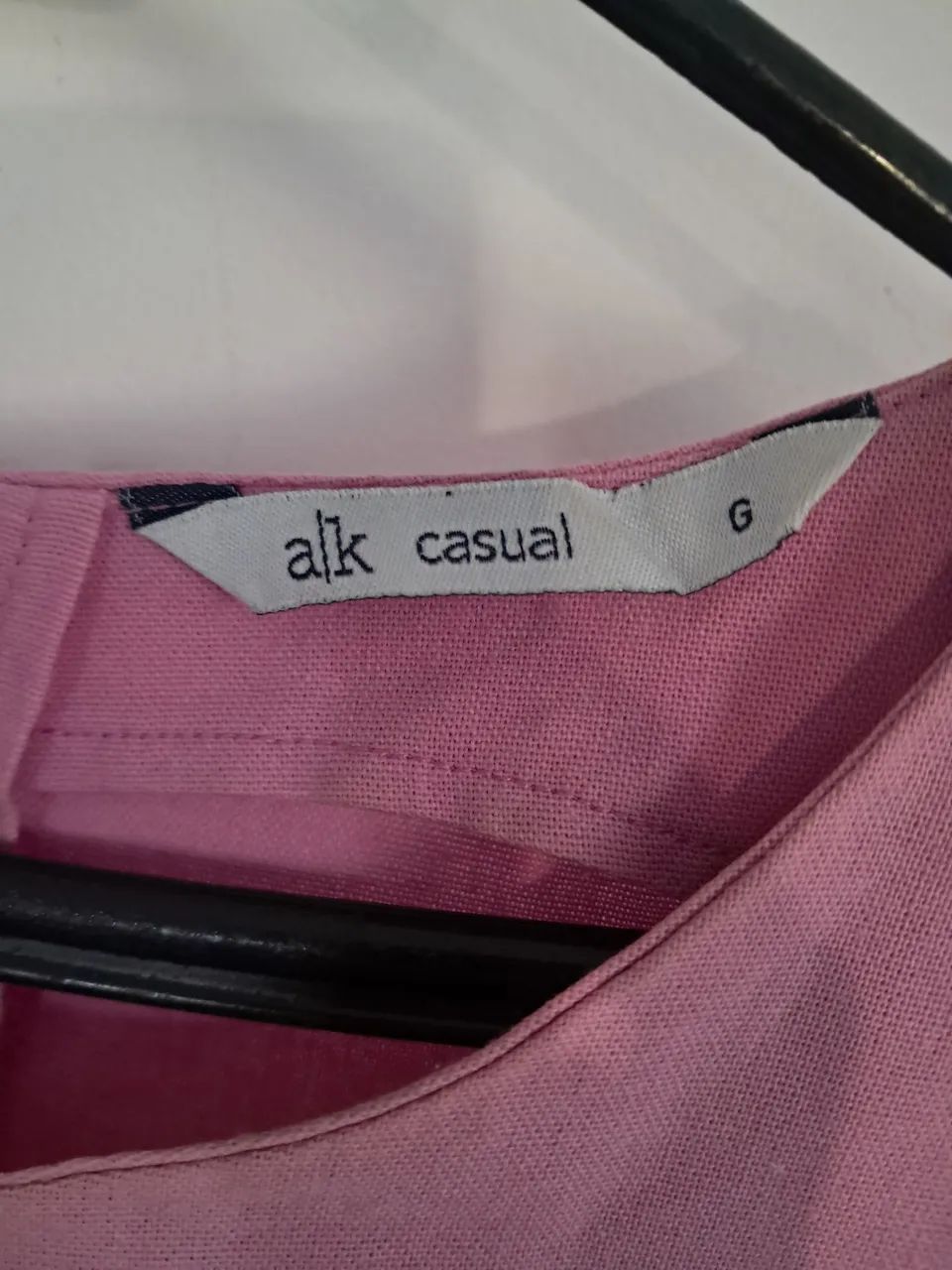 Blusa de tecido Rosa P - Foto 2