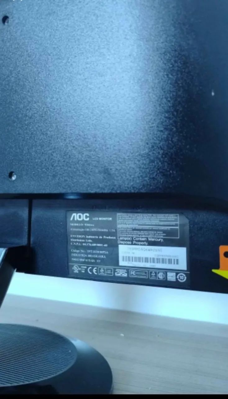 Monitor de Pc AOC HD 60hz  - Foto 5