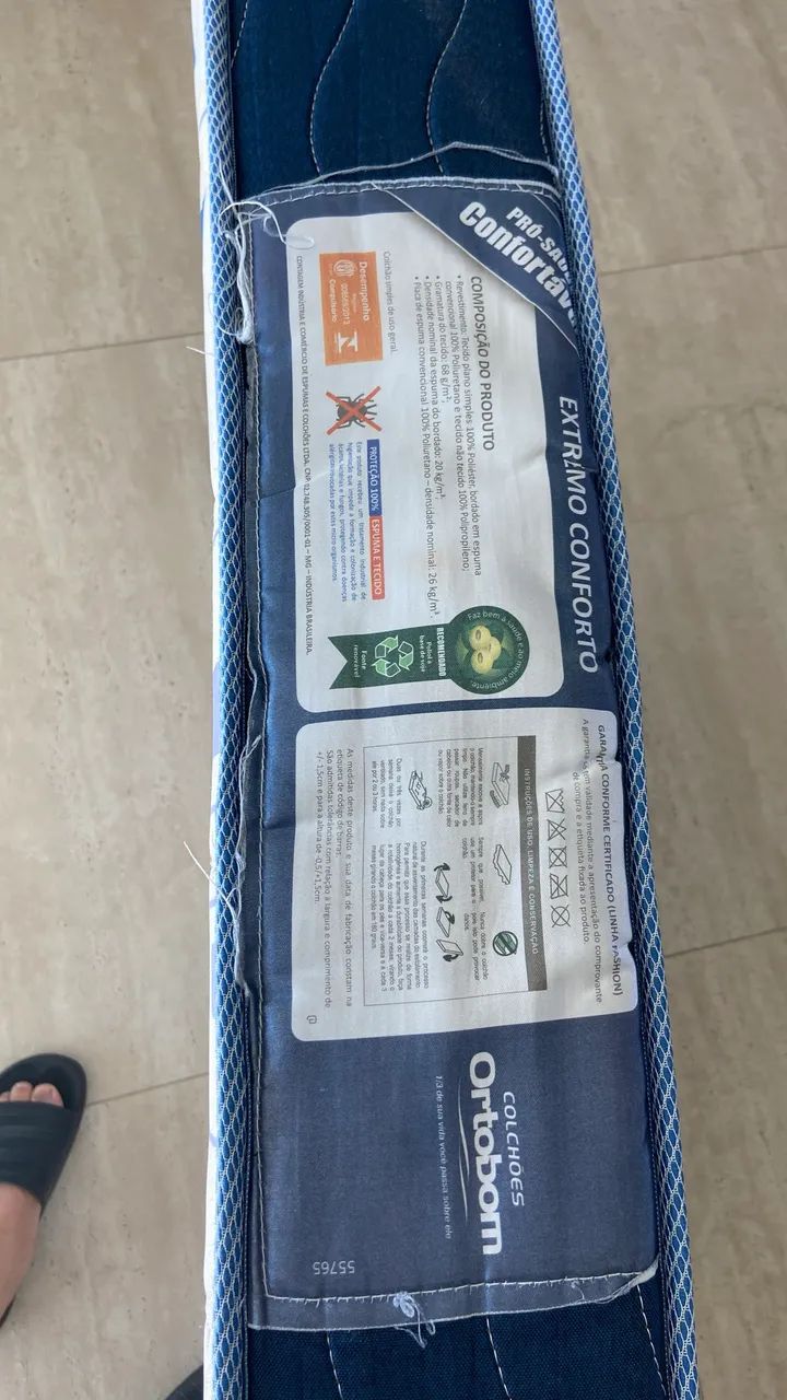 Colchão solteiro Ortobom Pro Saúde  - Foto 5