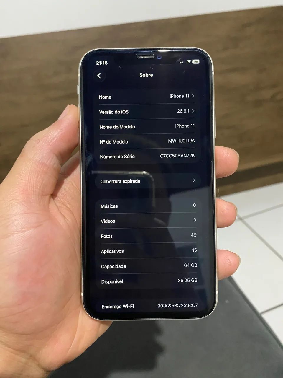 iPhone 11 64 gb Branco - Foto 5
