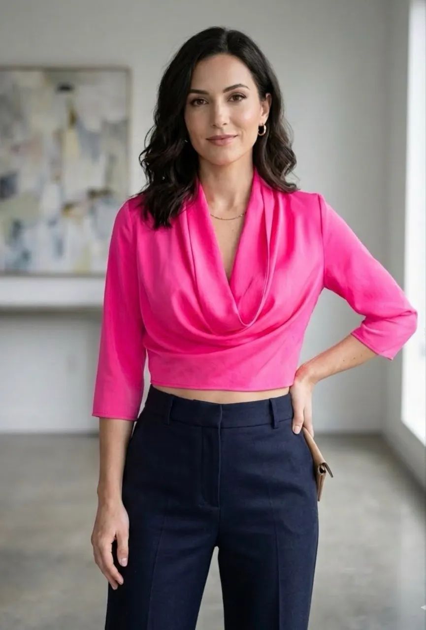 Blusa Zara Rosa  - Foto 2