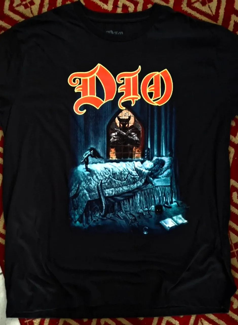 camisetas zz top, the cult, dio, CBGB, slash, ziggy stardust