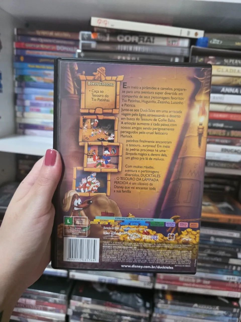 DVD Ducktales Tesouro Da Lâmpada Perdida - Foto 4