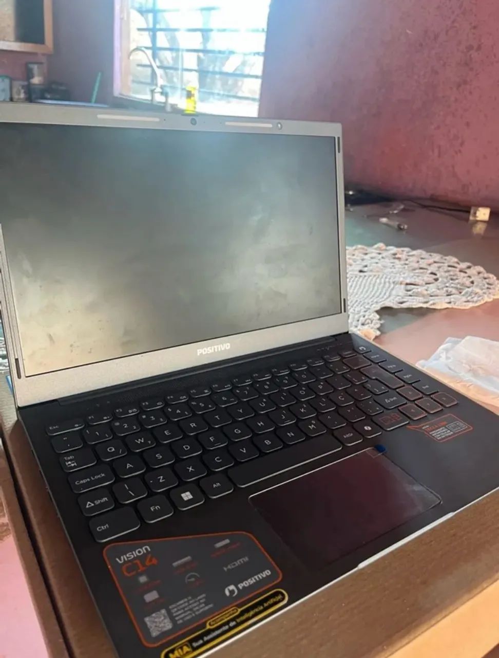 Notebook Positivo Intel Celeron 4GB RAM 128GB 14 - Foto 4