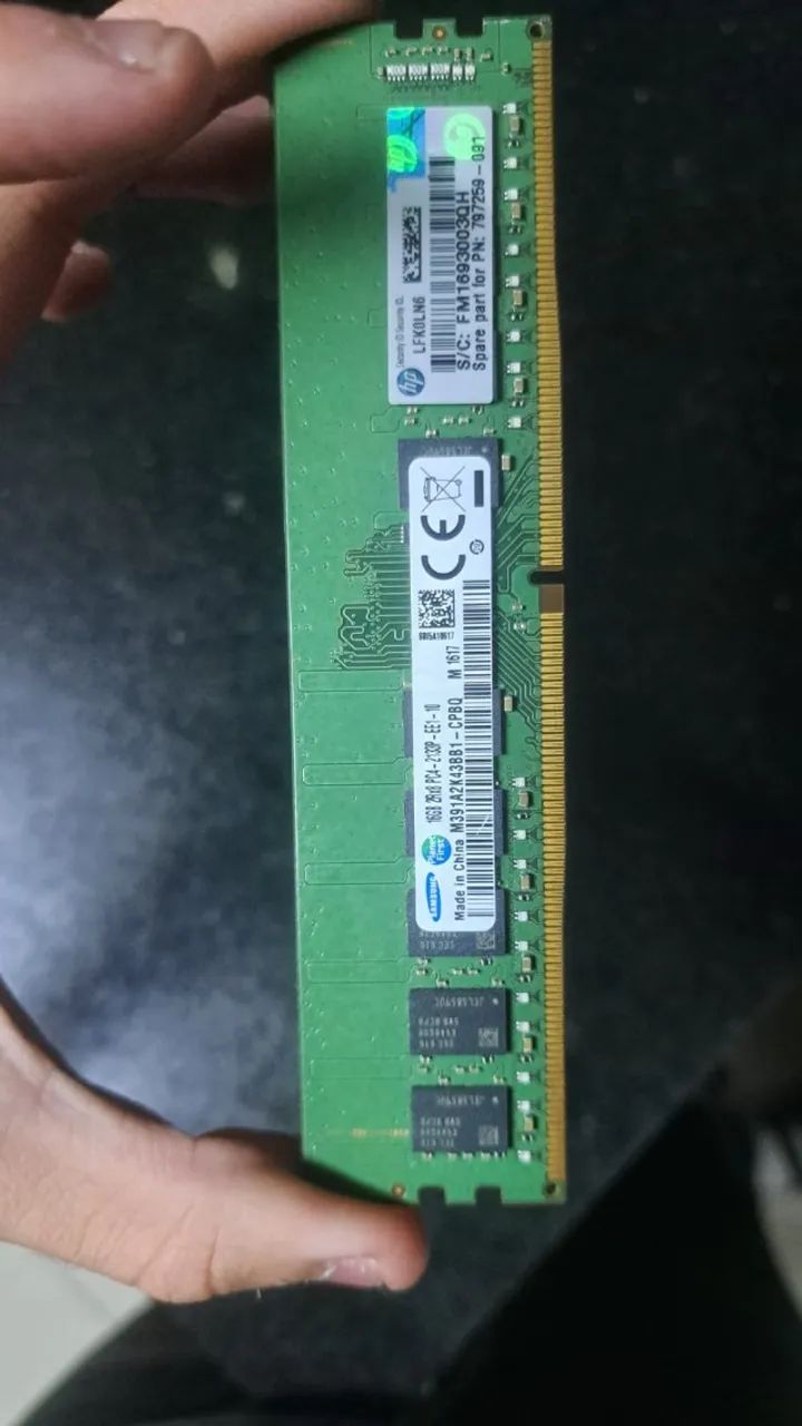 Memória RAM Samsung 16GB DDR4 2133MHz - Memória RAM - Parque Cecap