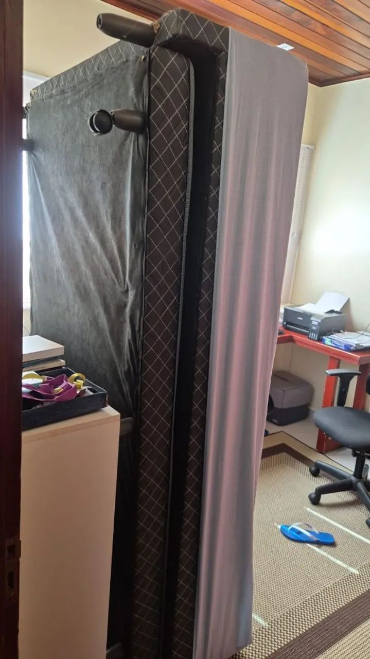 Vendo Unibox Solteirão Bicama Molas Ensacadas Softflex - Foto 3