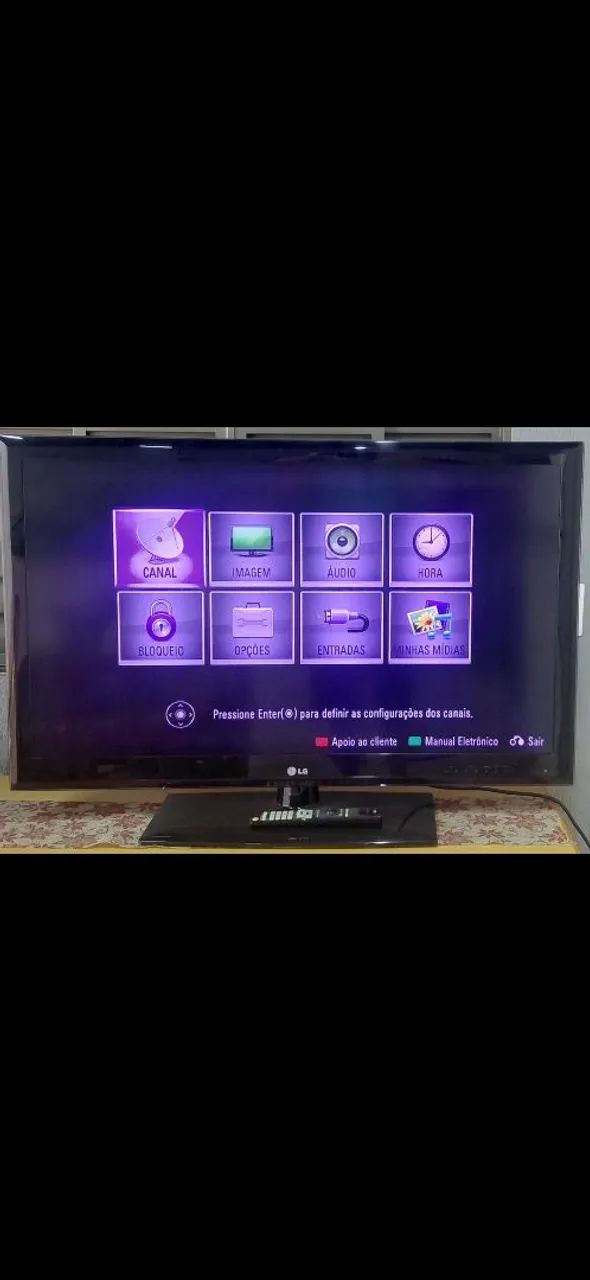 TV LG 42" NÃO É SMART 