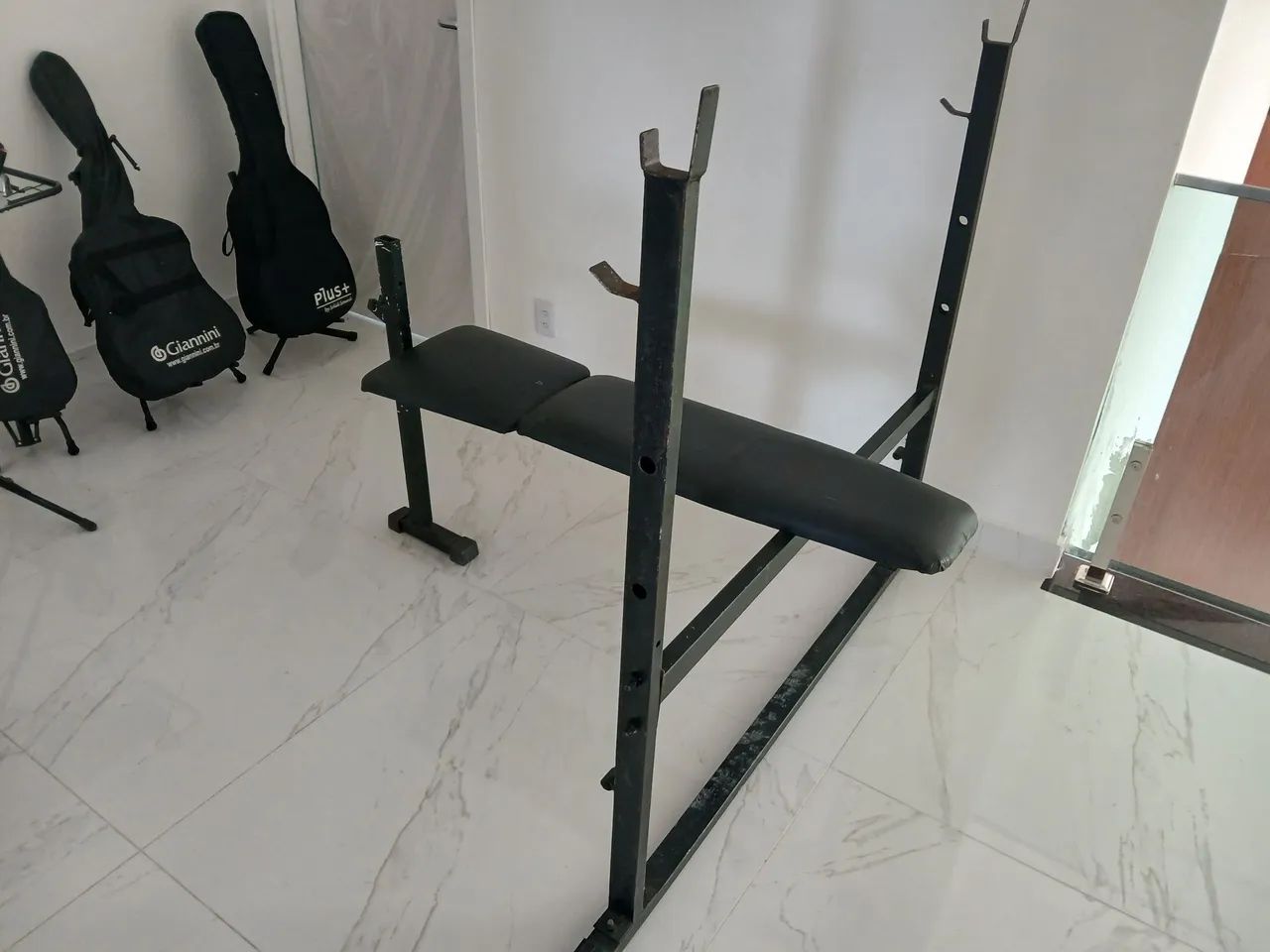 Banco supino exelent estado valor 350 reais - Foto 2