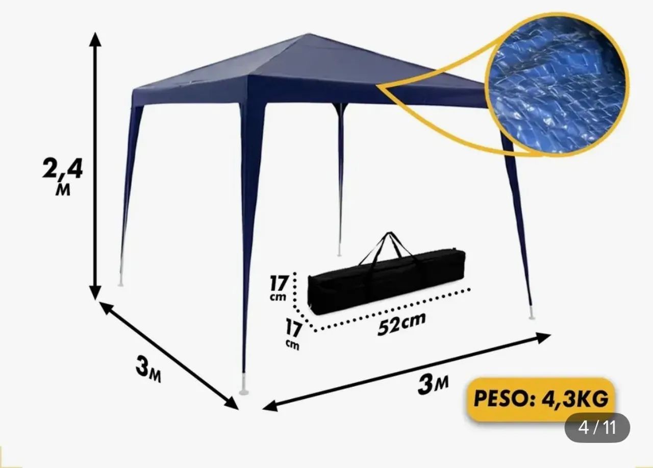 Tenda gazebo