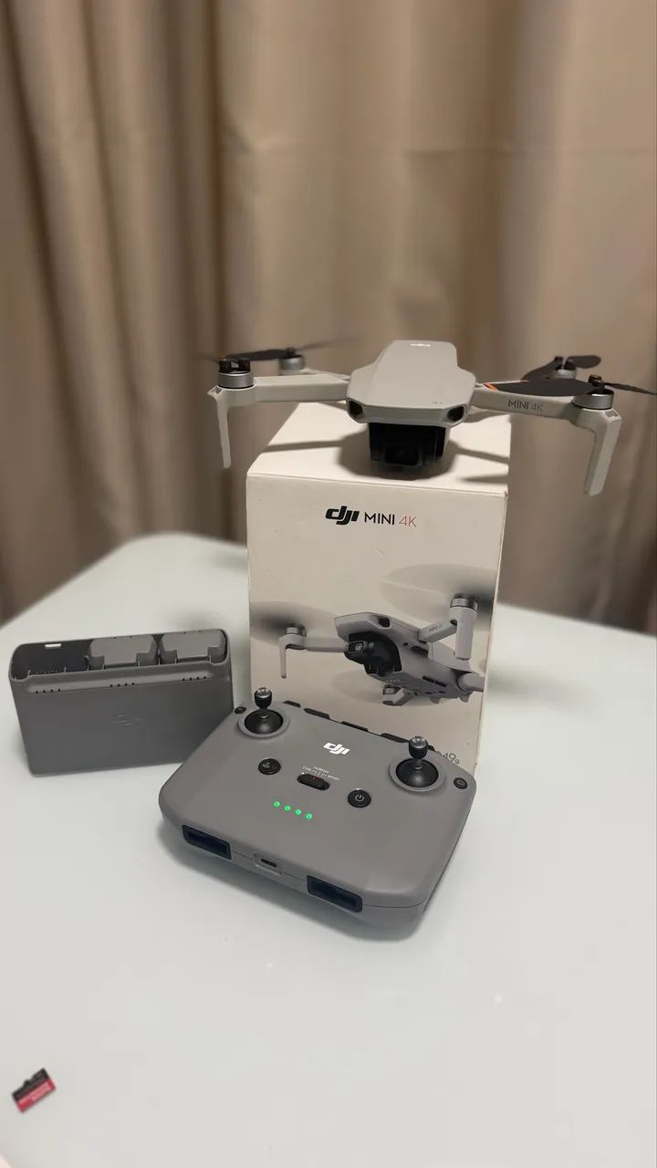 Drone DJI mini 4k usado poucas vezes  - Foto 5