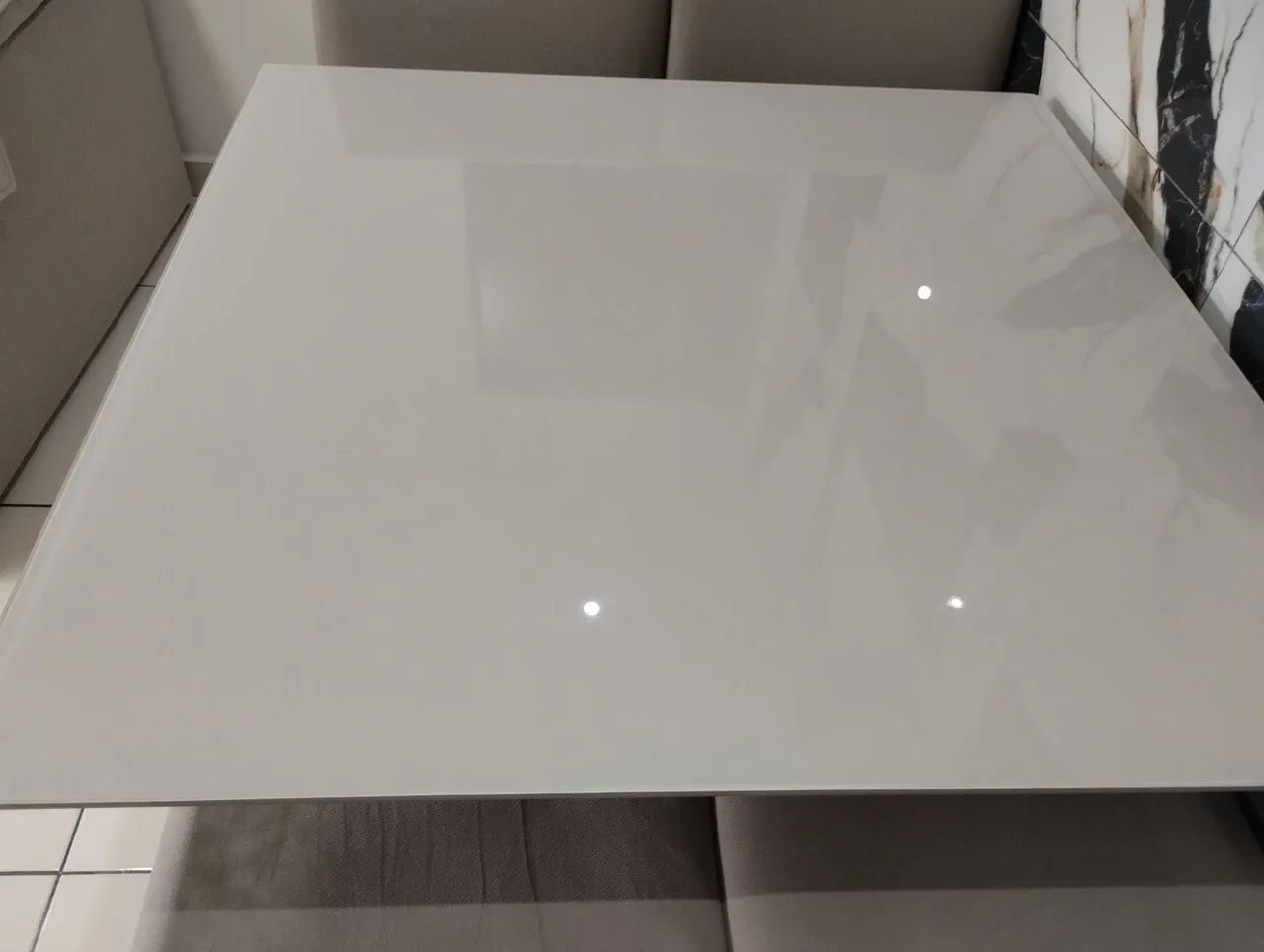 Mesa de sala off white - Foto 2
