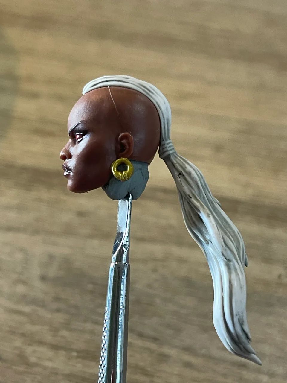 Head tempestade vampira 1/12 Marvel legends 