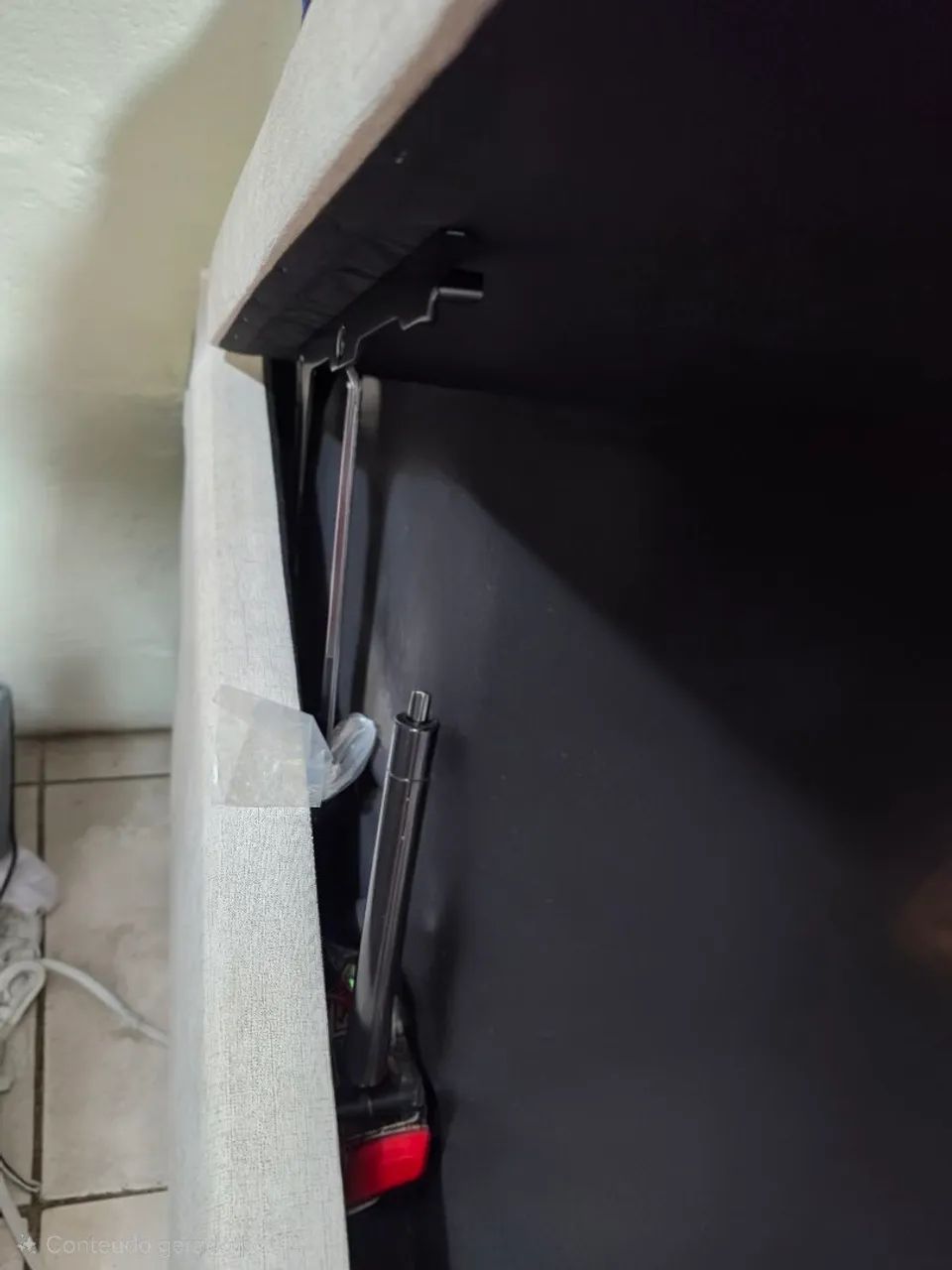 Cama box baú+ colchão - NOVO - Foto 4