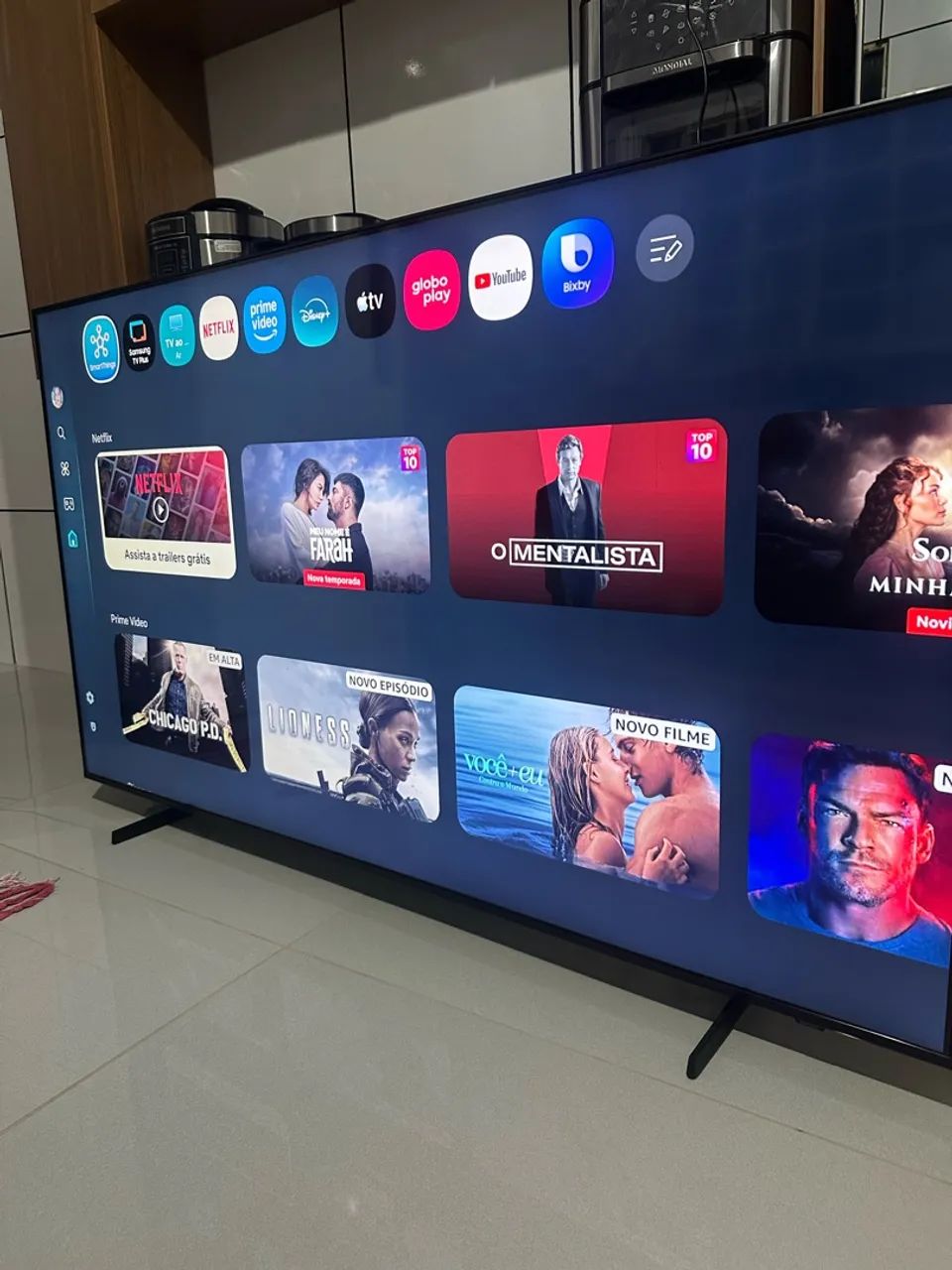 Smartv 65 4 k nova 10 meses de uso - Foto 5