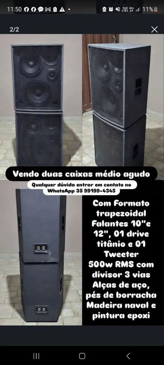 Caixas profissionais