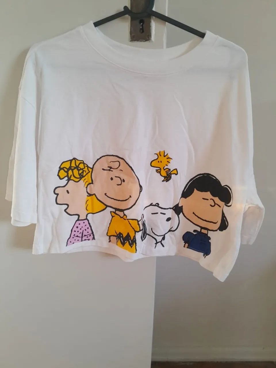 Blusa Cropped Snoopy C&A