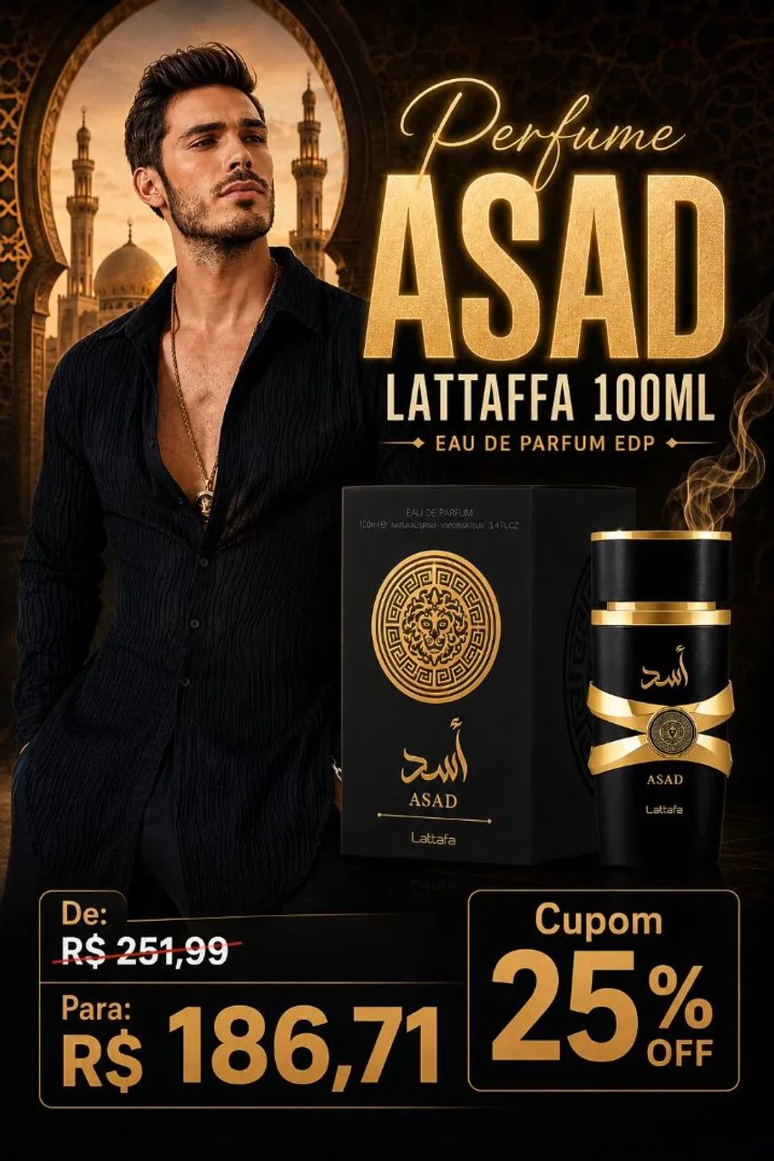 Perfume Asad Lataffa 100ml Eau De Parfum Edp