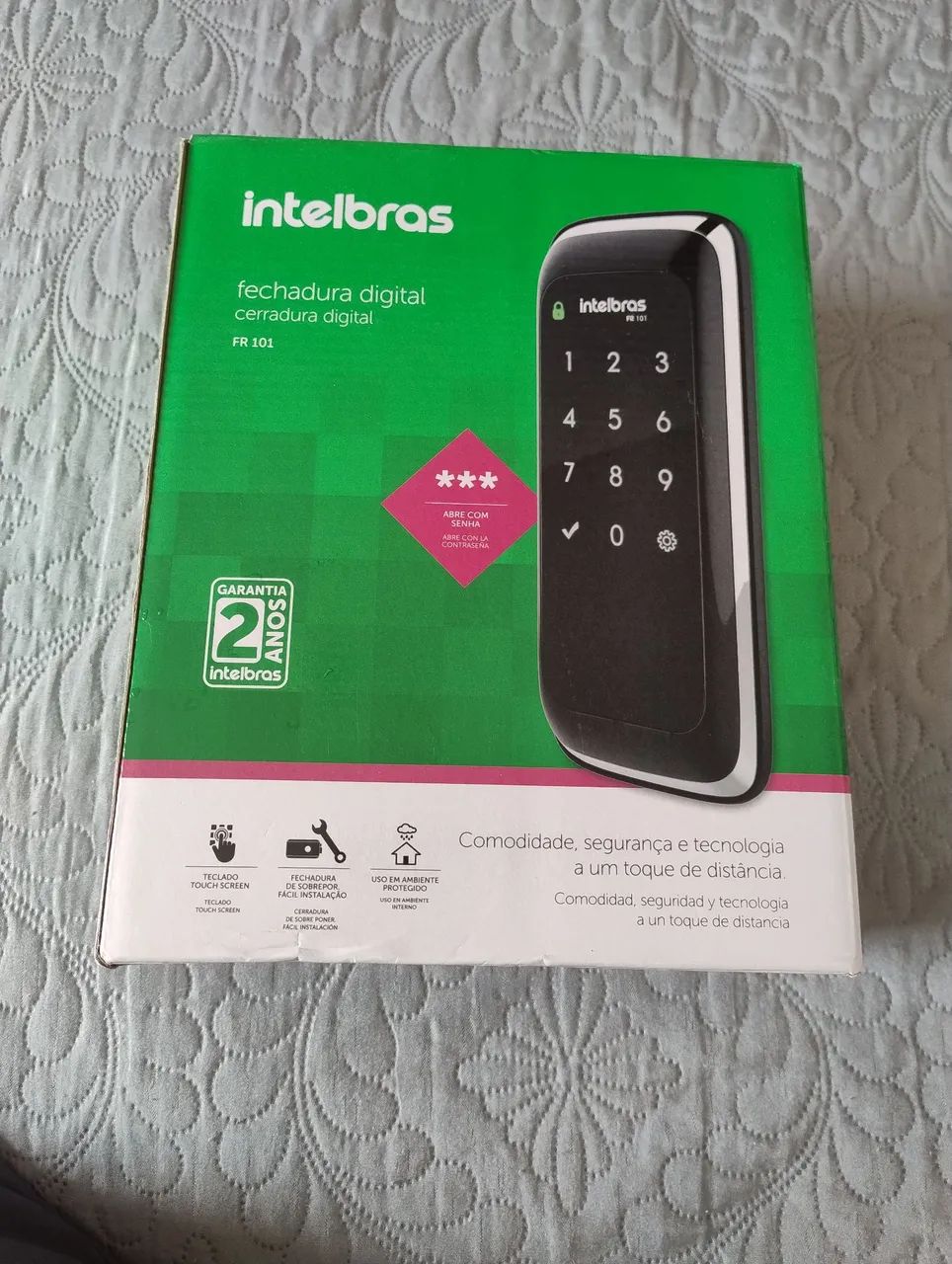 Fechadura digital Intelbras fr 101