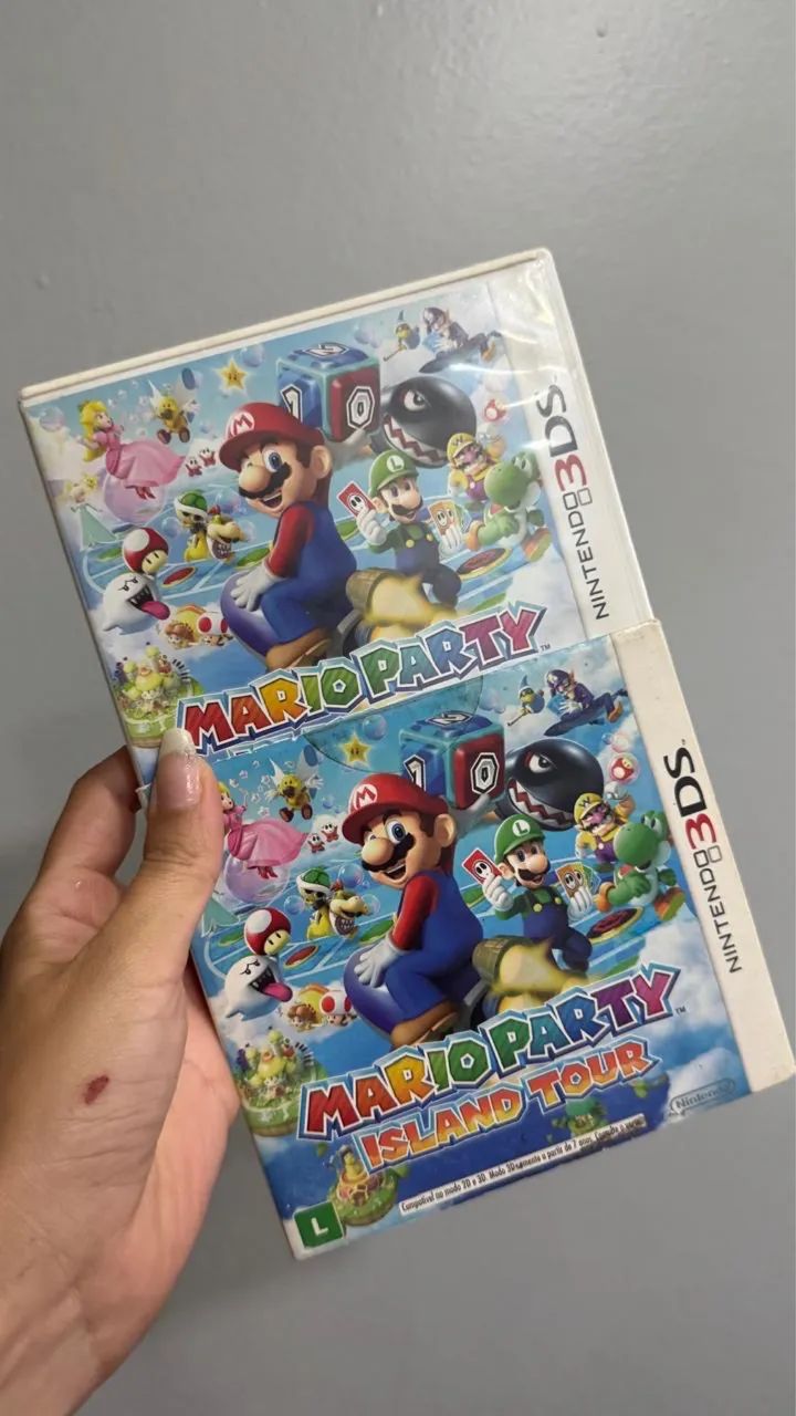 Mario Party 3Ds com luva - Foto 4