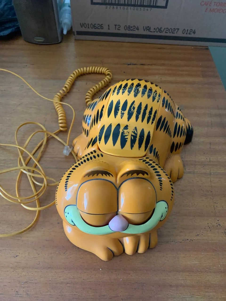 Telefone antigo do Garfield 