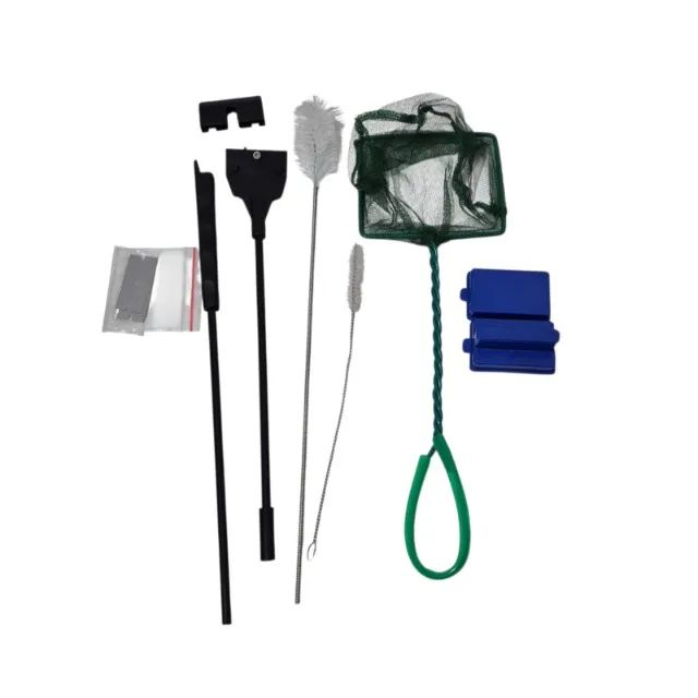 Conjunto de ferramentas para limpeza e manutenção de aquário