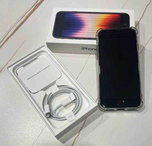 IPHONE SE 3ª GERAÇÃO MIDNIGHT - Foto 2