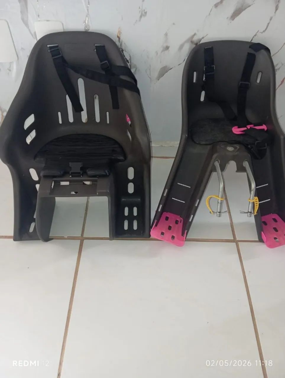 Cadeirinhas para bicicleta 