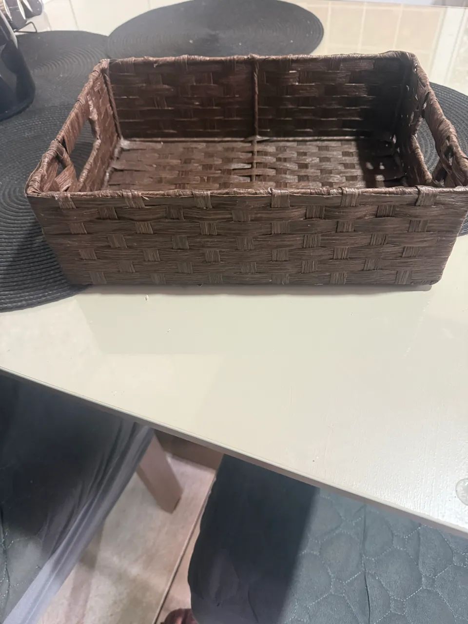 Cesta marrom  - Foto 4