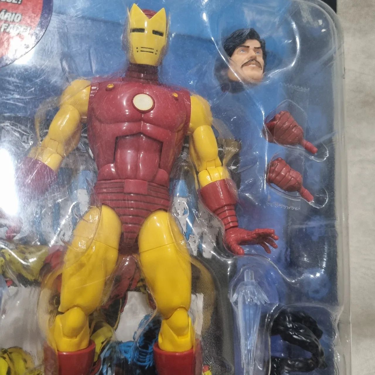 Marvel Legends Homem de Ferro 20 Anivos - Perfeito/Lacrado - Foto 2