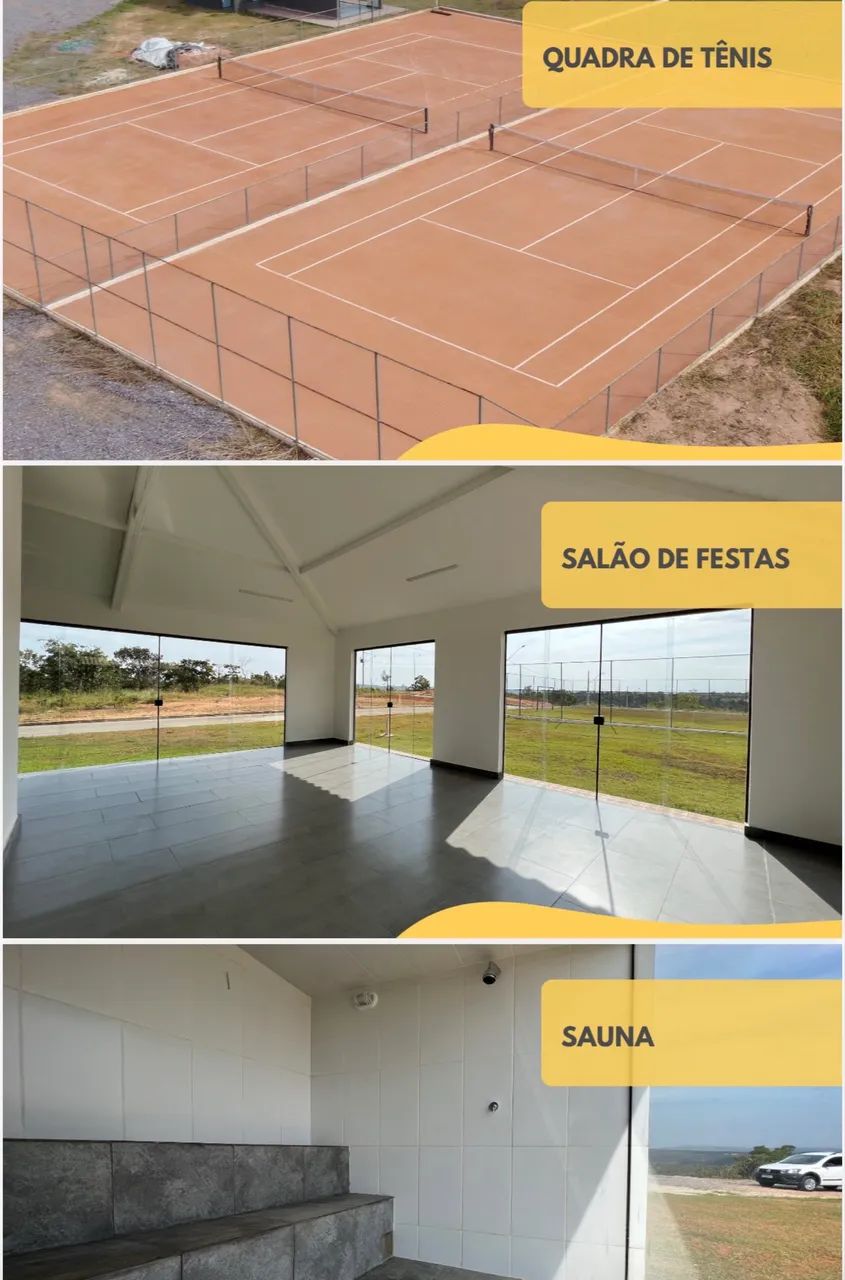 Lote 1000m2 Condomínio sol prime com lazer completo  - Foto 4
