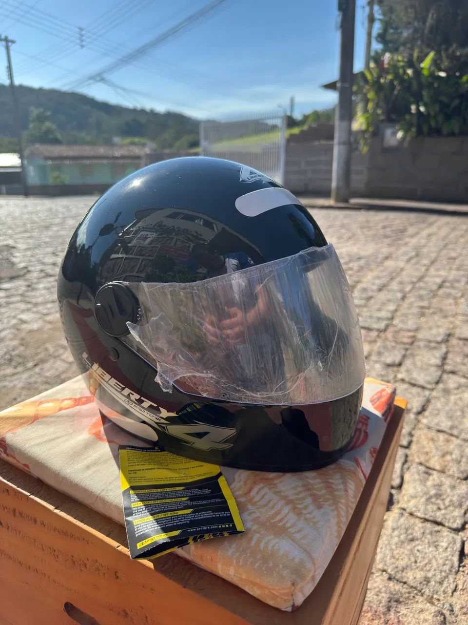 Capacete ProTork Tamanho58 - Foto 3