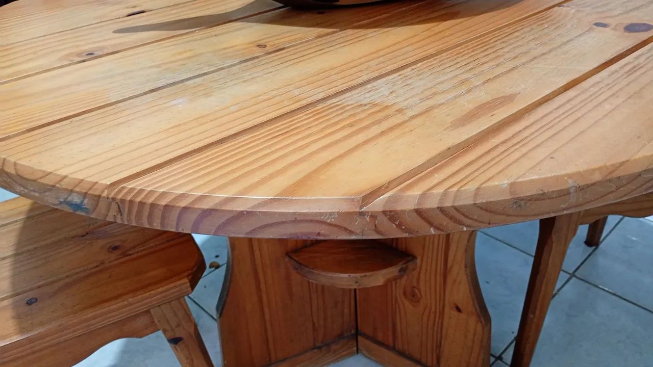 Mesa de madeira  - Foto 4