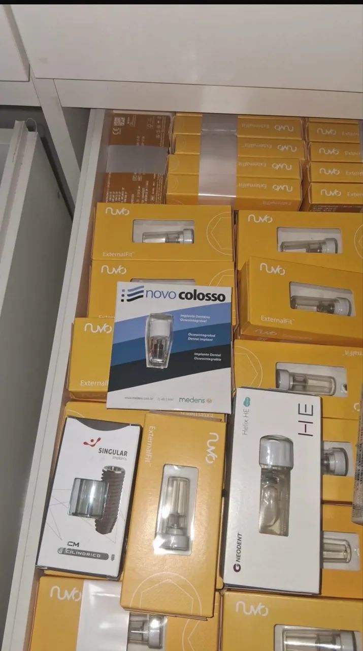 Vendo 400 implantes dentários NUVO HE + brinde - Foto 3