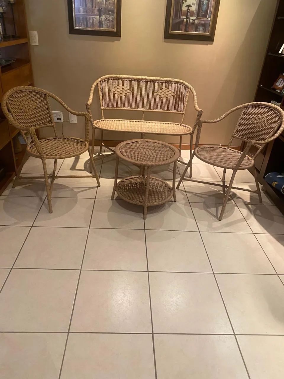 Jogo de bambu vime  - Foto 3