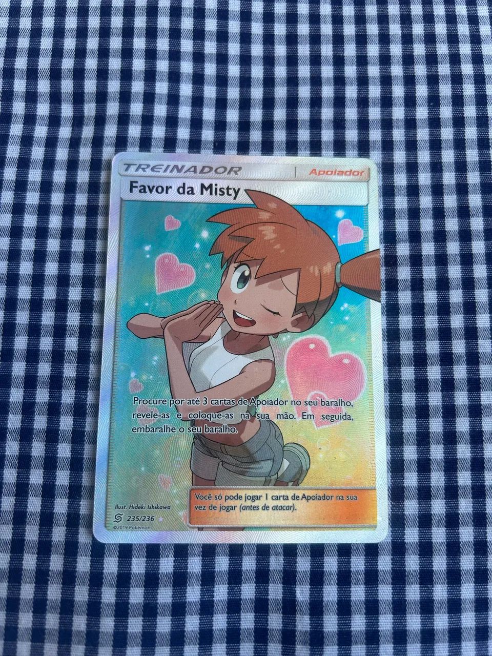 Carta Pokémon favor da Misty  - Foto 2