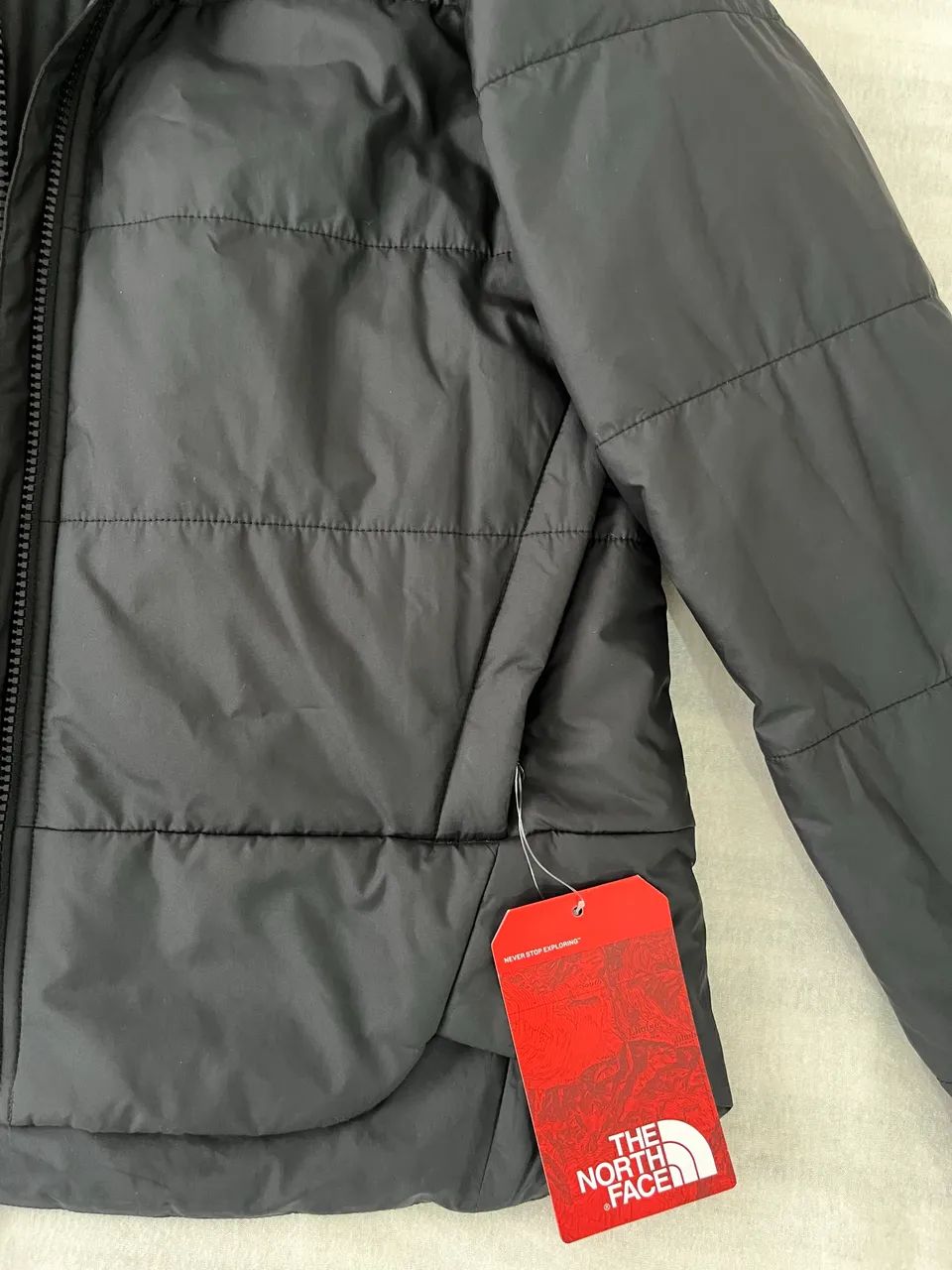Jaqueta Preta The North Face/ Tam P  - Foto 2