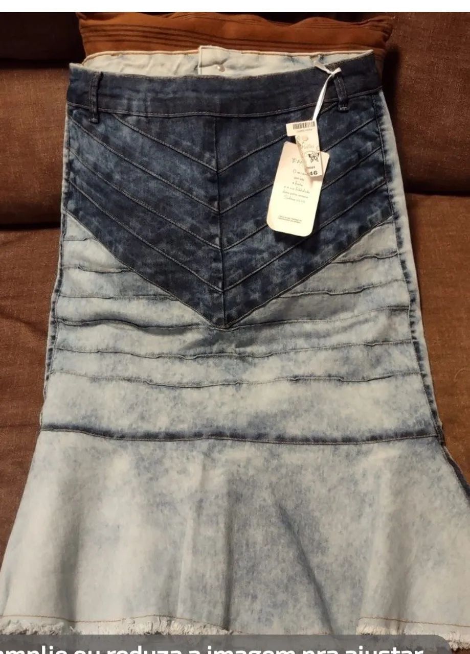 2 Saias jeans novas com etiqueta  - Foto 2