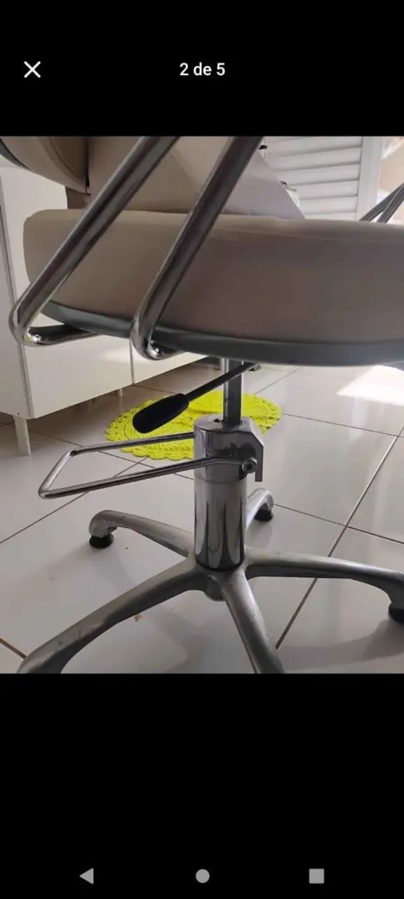 Cadeira para salão 