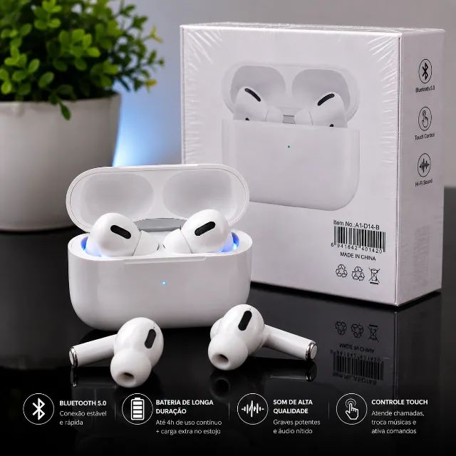 Fone Bluetooth Pro 3 TWS Sem Fio com Estojo de Carregamento - Foto 5