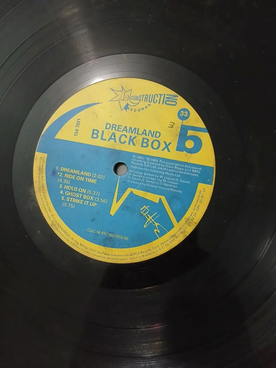 Lp Black box dreamland  usado  - Foto 5